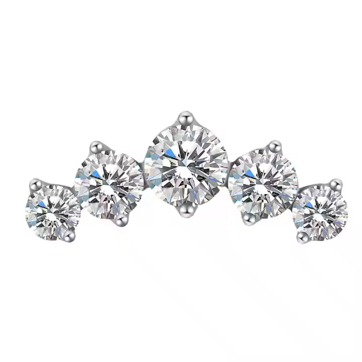 Cluster 5 Cz Prong Set ASTM F-136