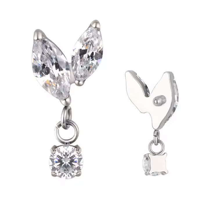 Marquise Doble + Cuadrado ASTM F-136